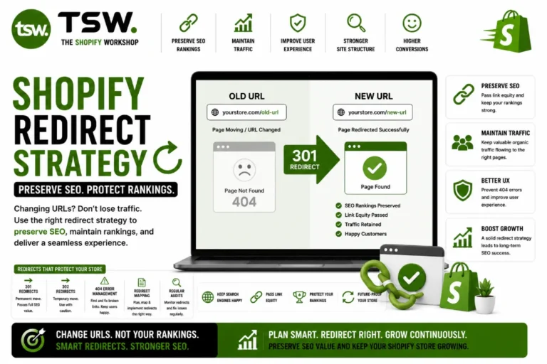 Shopify Redirect Strategy: Preserve SEO When Changing URLs