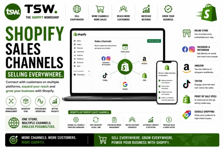 Shopify Sales Channels: Selling Everywhere Your Customers Are