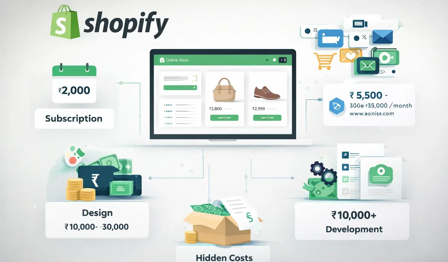 Shopify Store Setup Cost in 2026: Complete Pricing Guide for Beginners & Businesses