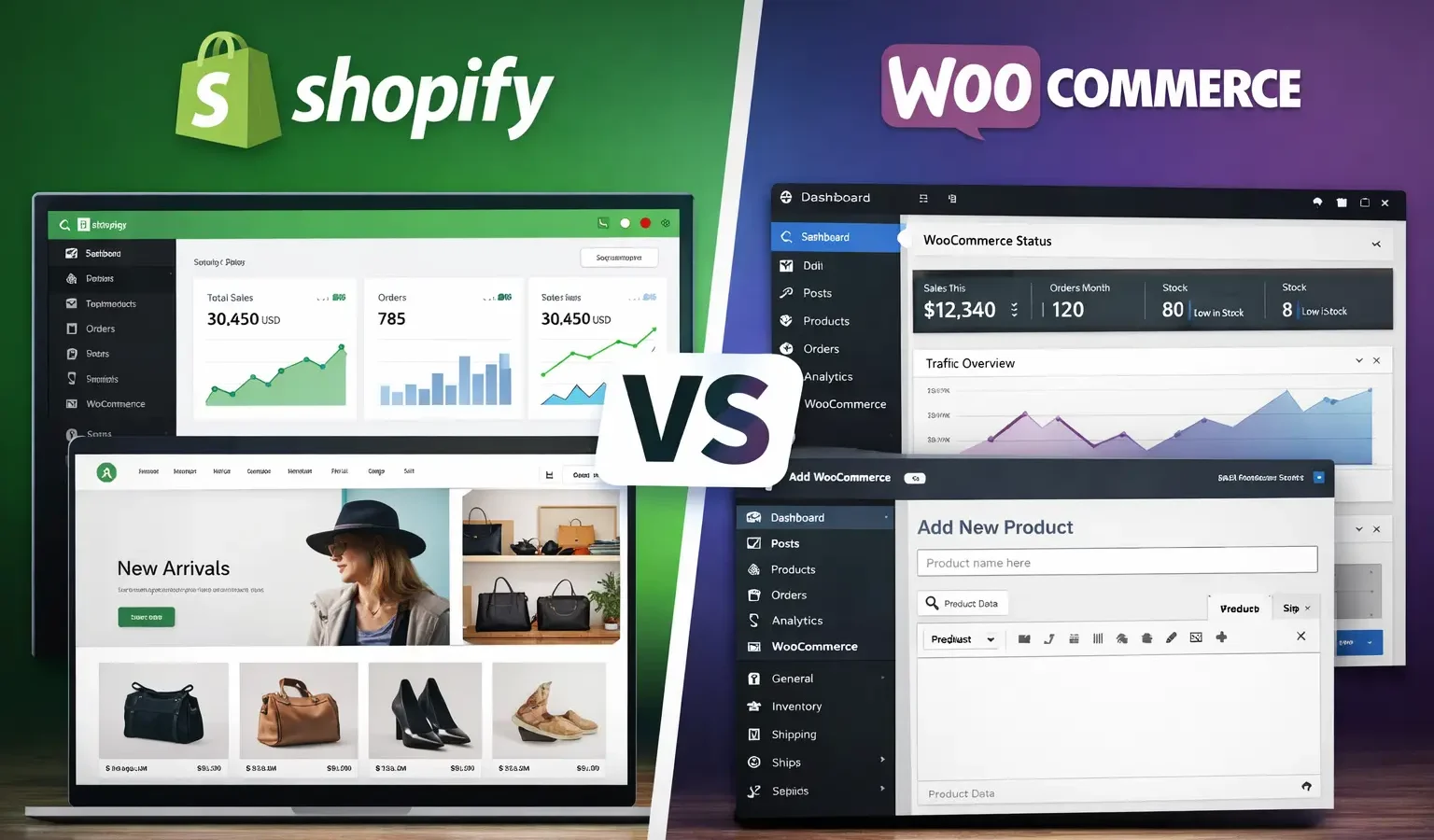 Shopify vs WooCommerce: Complete Comparison Guide (2026)