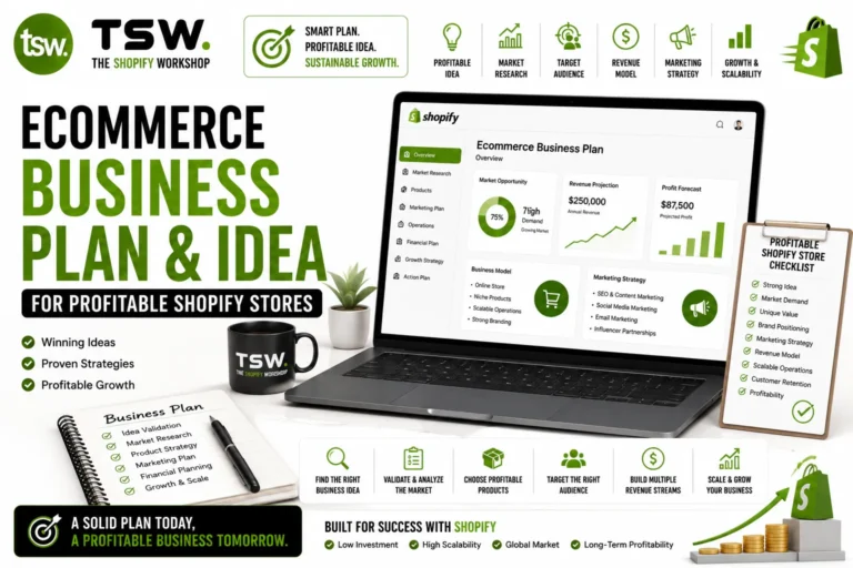 Ecommerce Business Plan: From Idea to Profitable Shopify Store