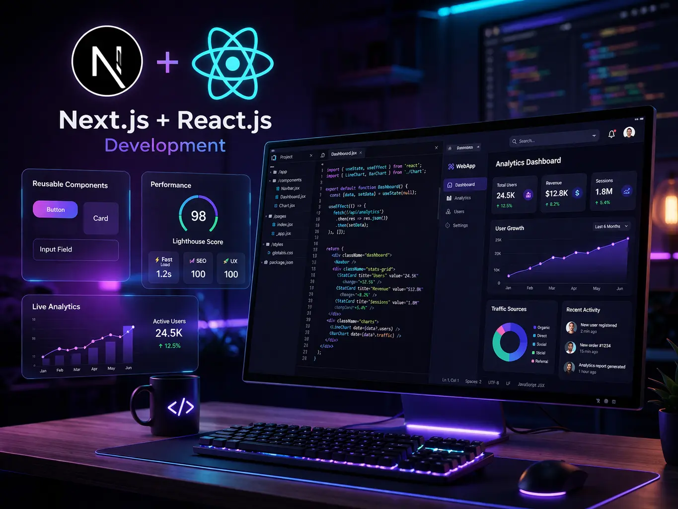 NextJs & ReactJs Development