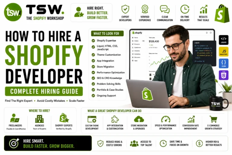 How to Hire a Shopify Developer: The Complete Guide