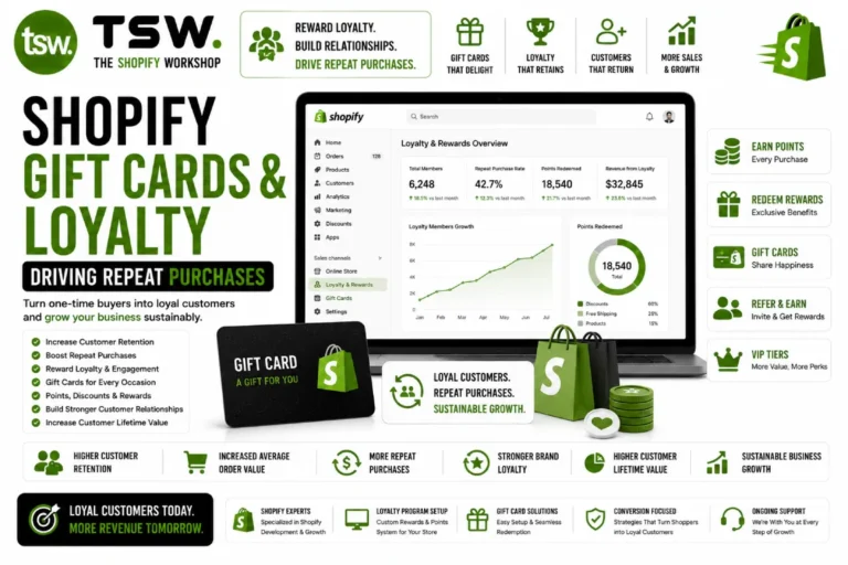 Shopify Gift Cards and Loyalty: Driving Repeat Purchases