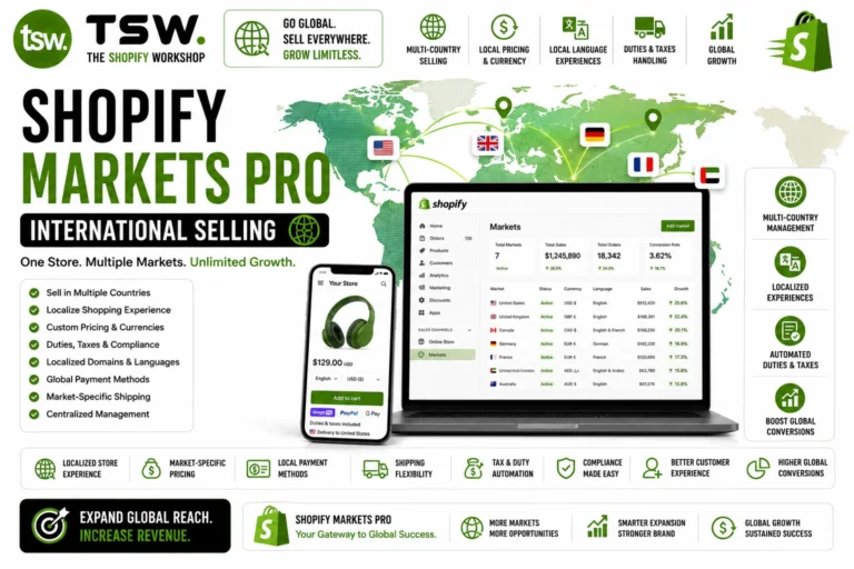 Shopify Markets Pro: Advanced International Selling Configuration