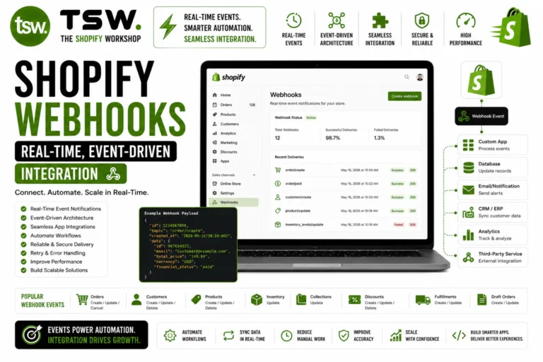 Shopify Webhooks: Real-Time Event-Driven Integration