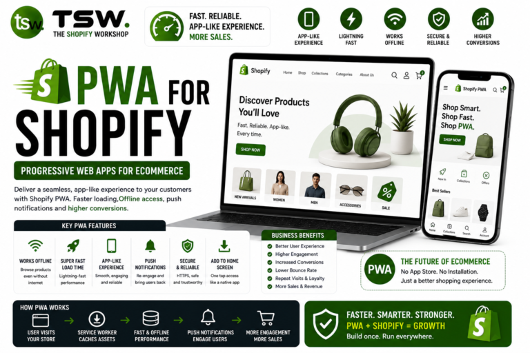 PWA for Shopify: Progressive Web Apps in Ecommerce