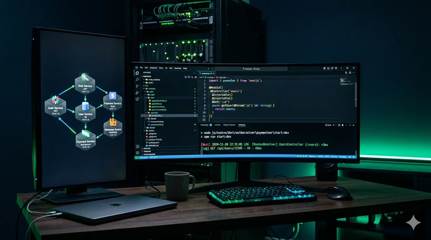 Node.js & NestJS API Development: Complete Guide to Building Scalable Backends