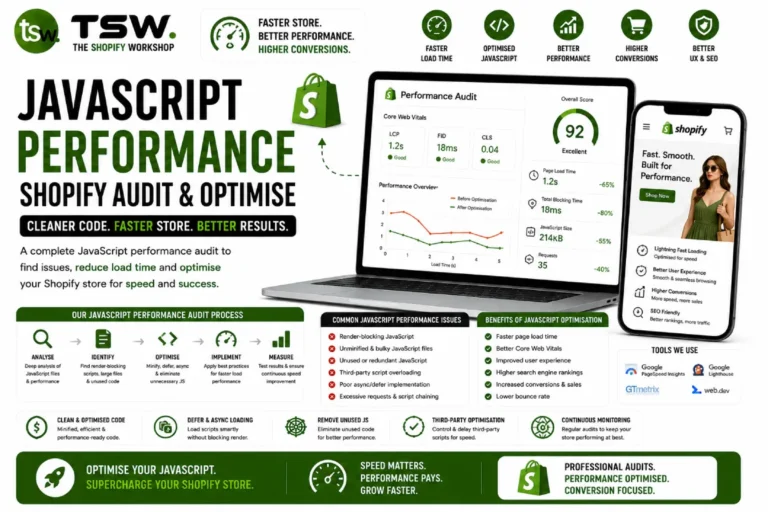 JavaScript Performance on Shopify: Audit, Optimise, and Measure