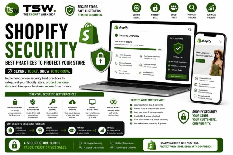 Shopify Security Best Practices: Protect Your Store and Customers