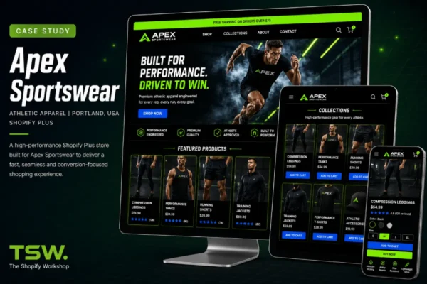 Apex Sportswear — Athletic Apparel Store Transformation