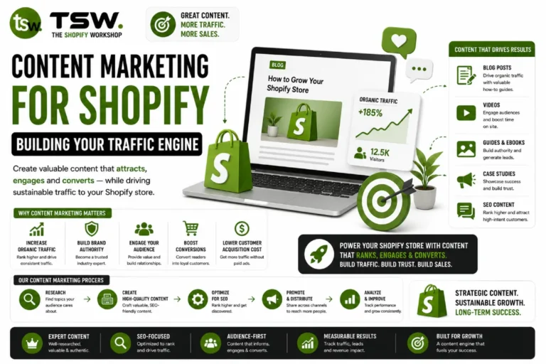 Content Marketing for Shopify: Building a Traffic Engine