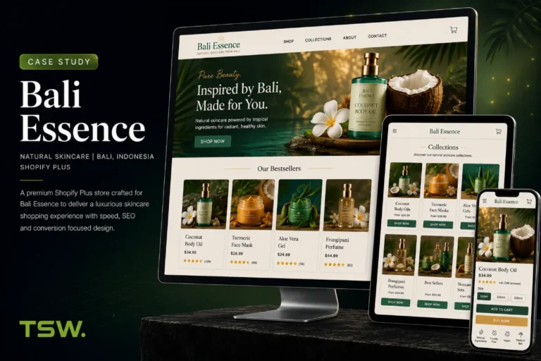 Bali Essence — Natural Skincare Store Transformation