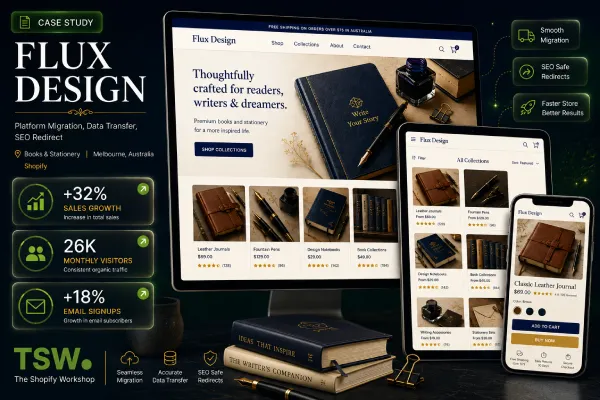 Flux Design — Books & Stationery Store Subscription&hellip;