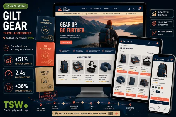 Gilt Gear — Travel Accessories Store B2B Wholesale Portal