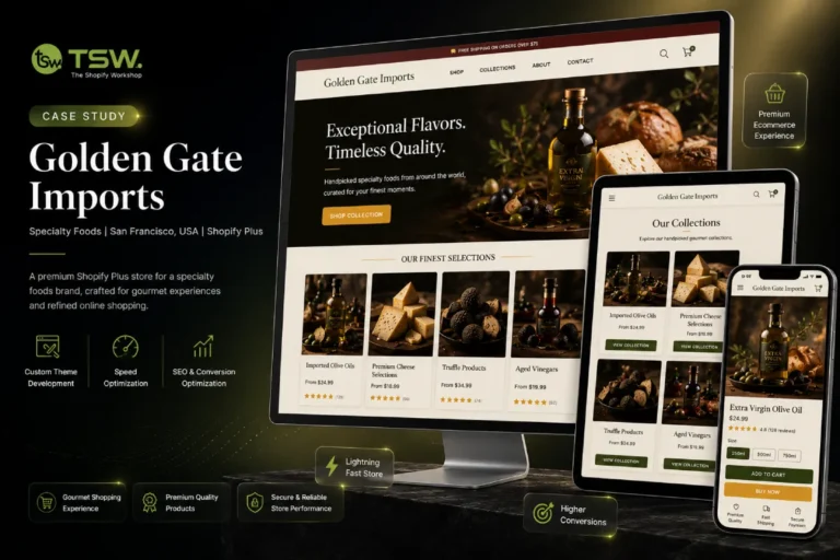 Golden Gate Imports — Specialty Foods Store Transformation