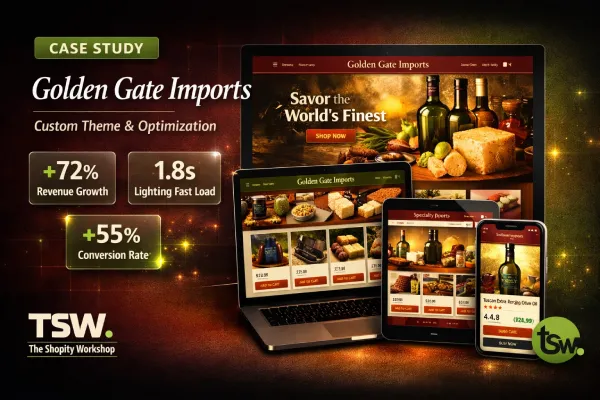 Golden Gate Imports — Specialty Foods Store Transformation