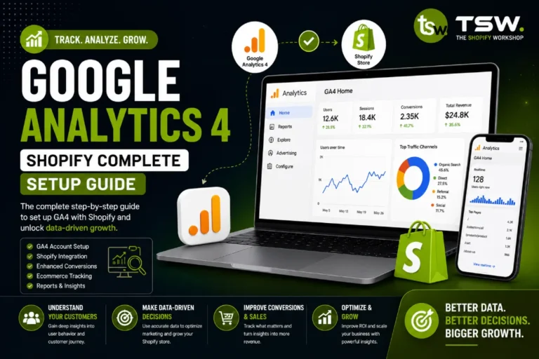 Google Analytics 4 for Shopify: Complete Setup and Tracking Guide