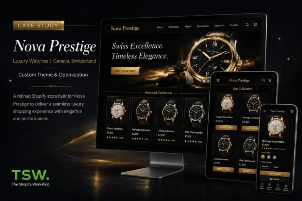 Nova Prestige — Luxury Watches Store Transformation