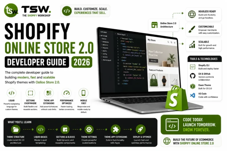 Shopify Online Store 2.0: Complete Developer Guide for 2026