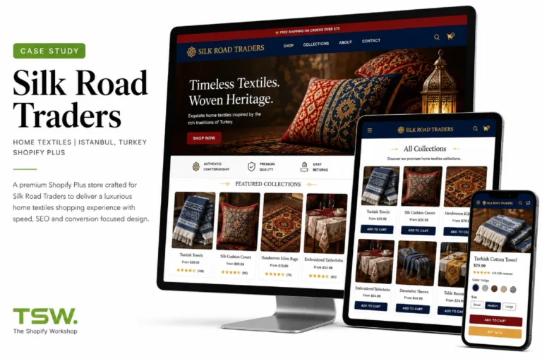 Silk Road Traders — Home Textiles Store Transformation