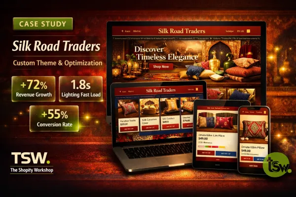 Silk Road Traders — Home Textiles Store Transformation