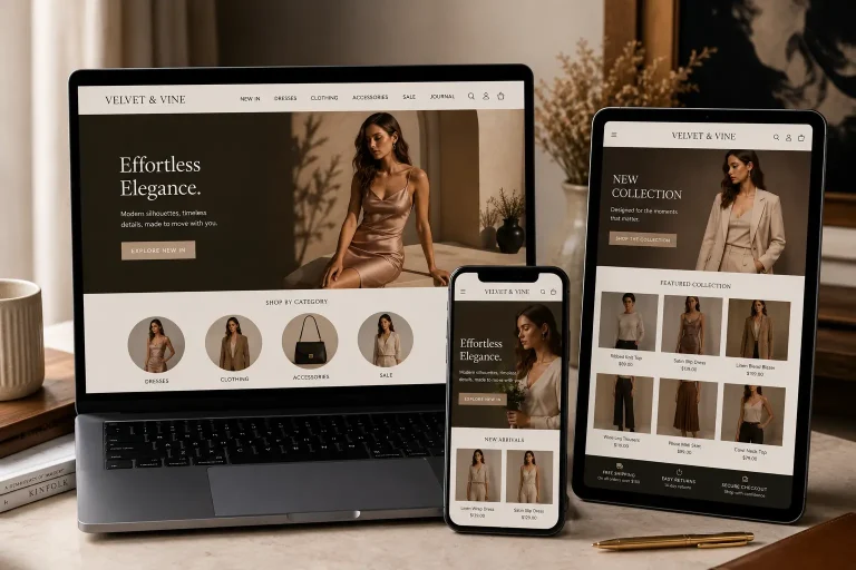 Velvet & Vine: 216% Revenue Increase with Custom Shopify Theme