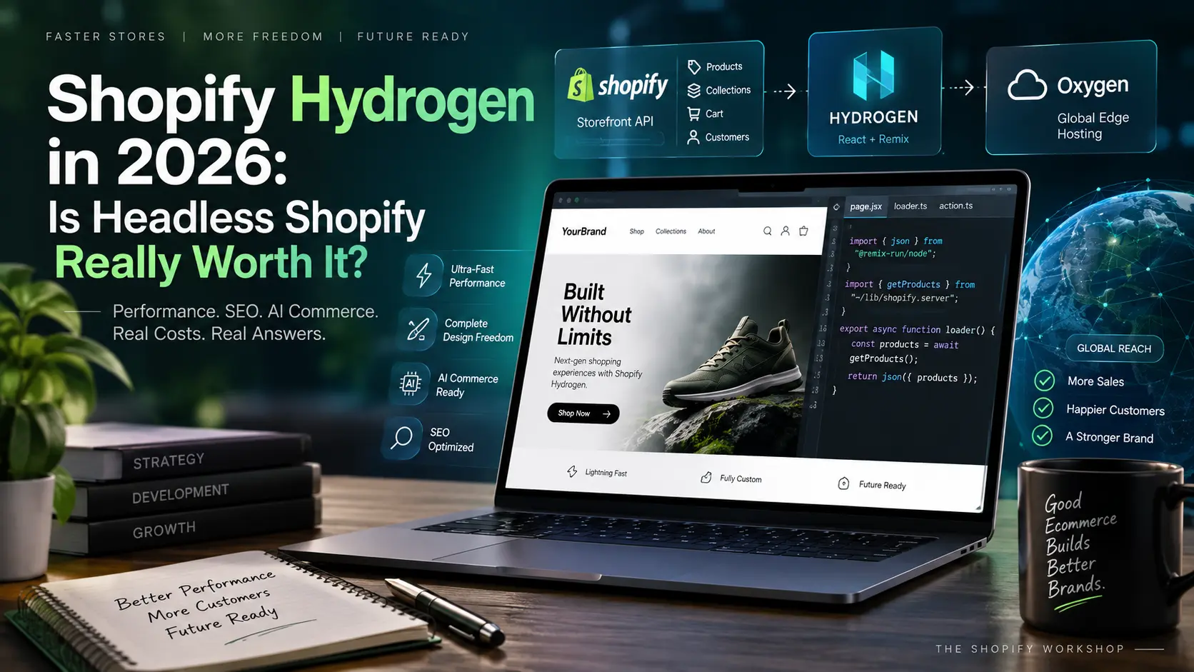 Shopify Hydrogen 2026 headless Shopify development guide